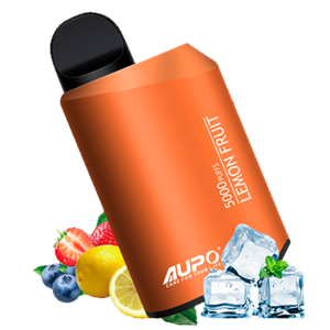 AUPO JETBAR 5000 Лимонный фрукт (Перезаряжаемая)